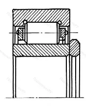 Подшипник  152726 размер 130x250x80/94 от производителя  ГПЗ-8 Подшипник  152726 размер 130x250x80/94 от производителя  ГПЗ-8