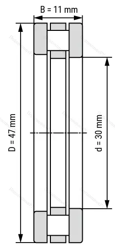 Упорный роликовый подшипник 4-9118 Л (81118) в Саратове