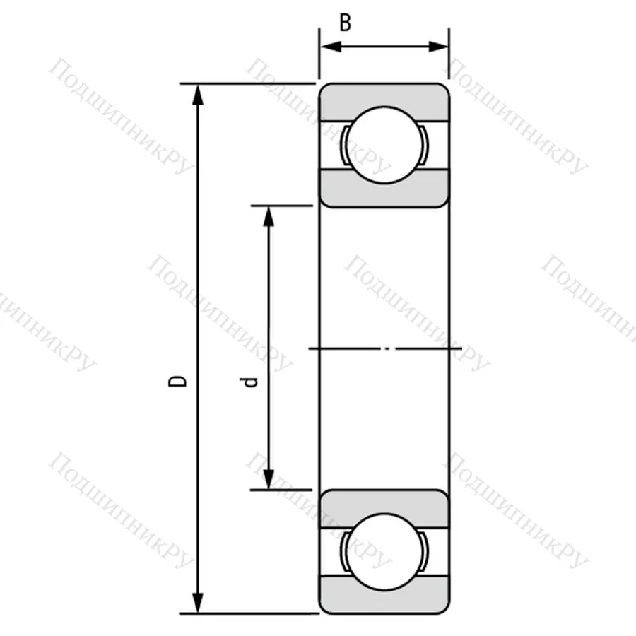 Подшипник 6202/P 53HWS размер 15x35x11 от производителя  SKF
