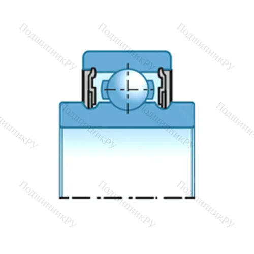 Подшипник шариковый радиальный 35BCDS 2A 1