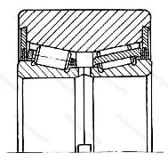 Модификация подшипника 6-537906С17 размер 30x60x37 от производителя  ГПЗ-15