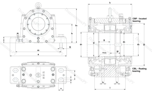 Подшипниковый корпус SNOE 224 CAL в Саратове