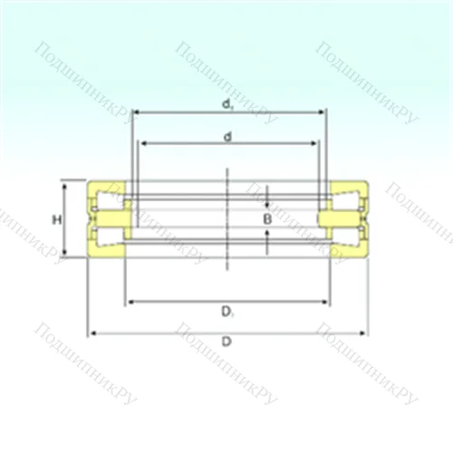 Подшипник роликовый упорный 351761 A от производителя  ISB Подшипник роликовый упорный 351761 A от производителя  ISB