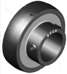 Высокотемпературный корпусной подшипник UC 211 BHTS ZZ 280° BECO в Саратове