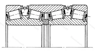 Модификация подшипника 2077140 размер 200x310x275 BBC от производителя  BBC