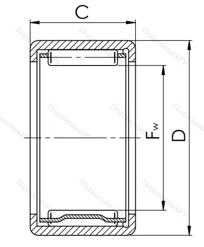 Подшипник 942/30 (HK 303824) в Саратове