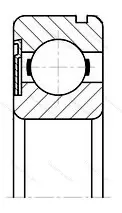 Подшипник  6315-ZN (150315) размер 75x160x37 от производителя  SKF Подшипник  6315-ZN (150315) размер 75x160x37 от производителя  SKF
