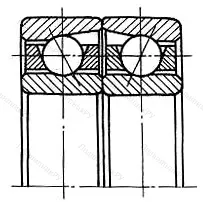 Подшипник 7256B/P 6DF размер 280x500x160 от производителя  SKF Подшипник 7256B/P 6DF размер 280x500x160 от производителя  SKF