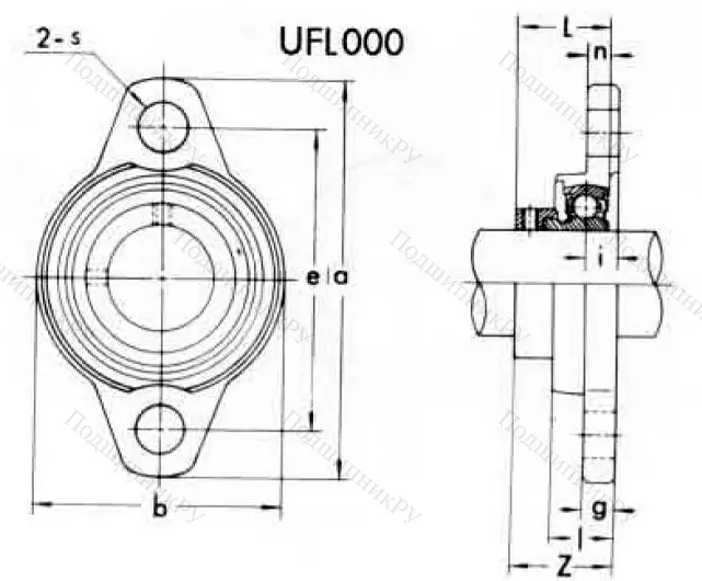 Подшипниковый узел UFL 006 (ASAHI) в Саратове