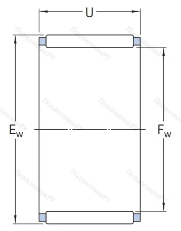 Подшипник K 20x24x13 в Саратове
