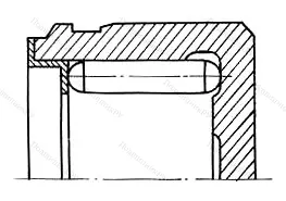 Модификация подшипника 704702К2 размер 16,305x30x25 ГПЗ-10