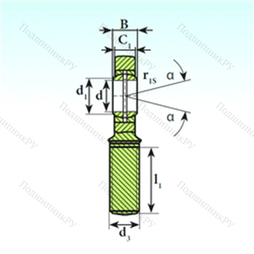Подшипник скольжения сферический SA 15 ES