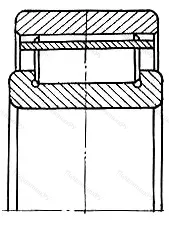 Модификация подшипника 954712К4 размер 60x120x60 от производителя  ЕПК