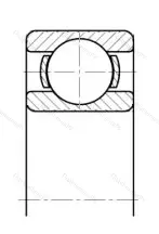 Модификация подшипника 848 размер 240x320x48 от производителя  ГПЗ-23