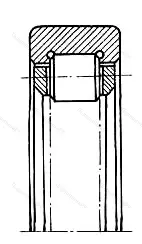 Модификация подшипника 292218 размер 107x160x30