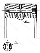 Подшипник  244905 размер 25x38x20 от производителя  ГПЗ-11 Подшипник  244905 размер 25x38x20 от производителя  ГПЗ-11