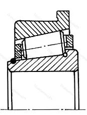 Подшипник  3067207 (33207R) размер 35x72x28 от производителя  ГПЗ-11