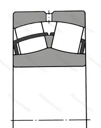 Подшипник  24038 (4053138) размер 190x290x100 от производителя  SKF