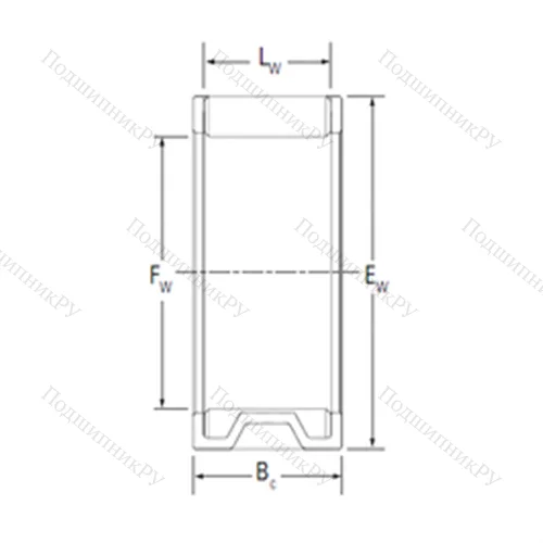 Подшипник игольчатый радиальный 22VS 2916BP