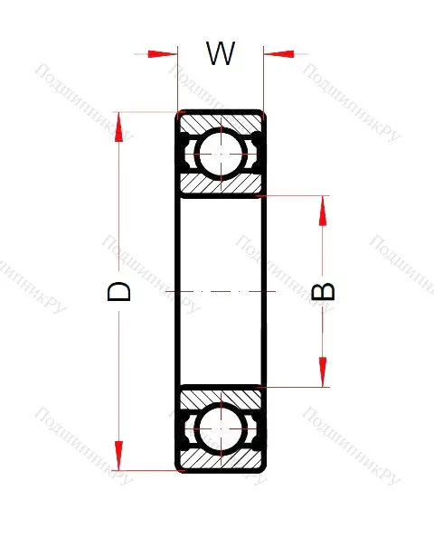 Высокотемпературный  подшипник 6004 BHTS ZZ C 4 200° BECO