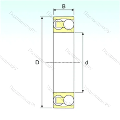 Подшипник шариковый радиальный самоцентрирующийся 2208 TN 9