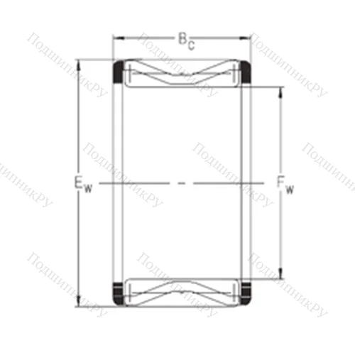 Подшипник игольчатый радиальный C 364224 от производителя  INA Подшипник игольчатый радиальный C 364224 от производителя  INA