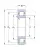 Роликовый цилиндрический подшипник NJ 2312 ECML/C 3 от производителя  SKF Роликовый цилиндрический подшипник NJ 2312 ECML/C 3 от производителя  SKF