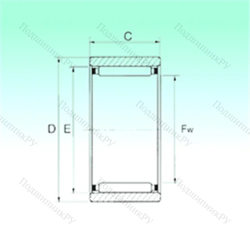 Подшипник игольчатый радиальный RNAO 50x65x20