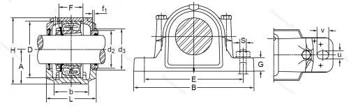Подшипниковый корпус SNL 532 (SNK 532) в Саратове