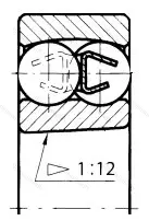 Модификация подшипника 111606 