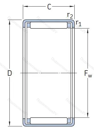 Подшипник 942/30 (HK 303824) в Саратове
