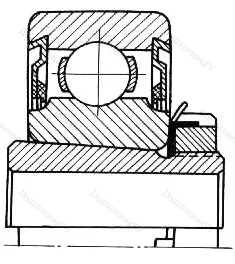 Подшипник  380809 размер 45x90x35 от производителя  ГПЗ-23 Подшипник  380809 размер 45x90x35 от производителя  ГПЗ-23