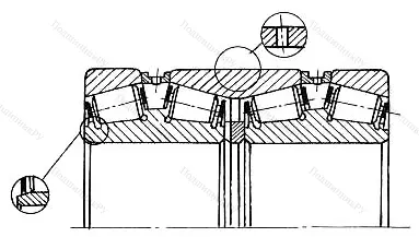 Модификация подшипника 778/750М размер 750x1090x578 от производителя  ГПЗ-9