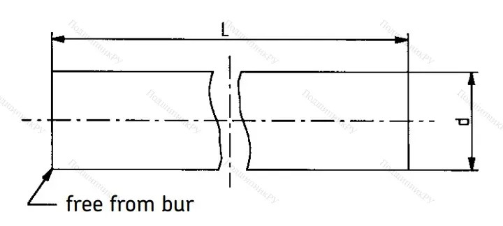 Прецизионный вал (нерж.)  LJMS 8 ESSC 1  SKF