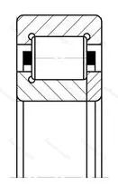Подшипник  92436 (NUP 436) размер 180x440x95 от производителя  ГПЗ-24