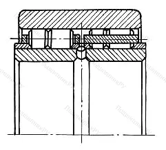 Модификация подшипника 6-372710Х размер 50x120x82 от производителя  ГПЗ-1