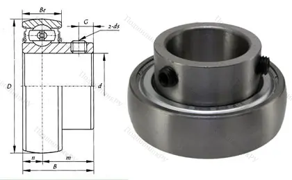 Корпусный подшипник SB 207 в Саратове