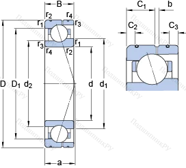 Подшипник 71922 CE/P 4AL