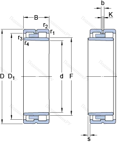 Подшипник NNU 49/670 BK/SPW 33X
