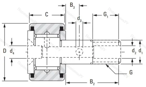 Подшипник CR-20 от производителя  KOYO