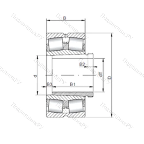 Подшипник роликовый радиальный самоцентрирующийся 24164 K 30CW 33+AH 24164 от производителя  CX Подшипник роликовый радиальный самоцентрирующийся 24164 K 30CW 33+AH 24164 от производителя  CX