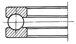 Подшипник 51113HWS размер 65x90x18