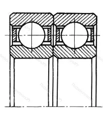 Модификация подшипника 6-190703 размер 17x40x28 от производителя  ГПЗ-1