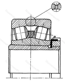 Модификация подшипника 3353123НЛ 