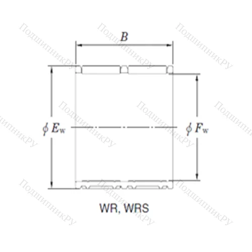 Подшипник игольчатый радиальный 20WR 2526