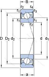 Подшипник S 7013 CE/HCP 4BVG 275 в Саратове Подшипник S 7013 CE/HCP 4BVG 275 в Саратове