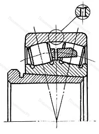 Подшипник 22320+AHX 2320 размер 95x215x73/94 от производителя  SKF