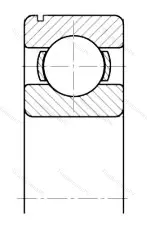 Модификация подшипника 6-50208Е5 размер 40x80x18