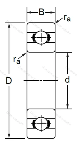 Дюймовый шариковый подшипник RLS 5 (LJ 5/8) в Саратове