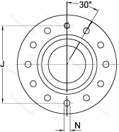 Подшипник BEAM 030080 C-2RSH